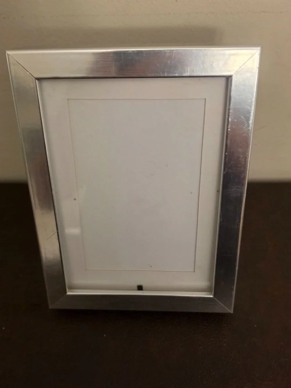 Silver picture frame 3D